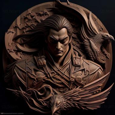 3D модель Гра Shin Onimusha Dawn of Dreams (STL)